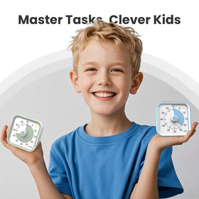 InfPokid visual timer for kitchen blue supports timed cooking without guesswork.