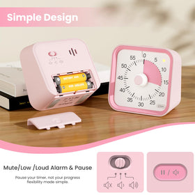 InfPokid visual timer in kitchen cooking, timer with visual countdown.