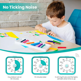 InfPokid compact timer portable on a desk or counter