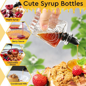 INFTYLE embossed glass bottles collection for stylish kitchen display.