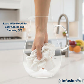 Infusion Pro fruit infusion ebook included with flavorful ideas.