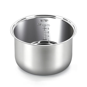 Ingpro original stainless steel inner pot with 5L capacity for reliable rice cooking