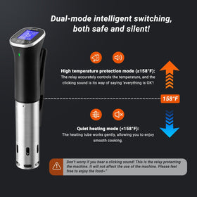 INKBIRD 3D circulation heating delivers even heat distribution.