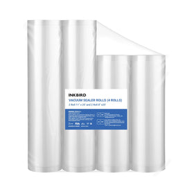 Inkbird 8x25 bag roll for custom-length storage and freshness