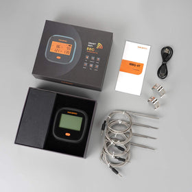 Inkbird IBBQ-4T is suited for smoker, oven, and kitchen setups.