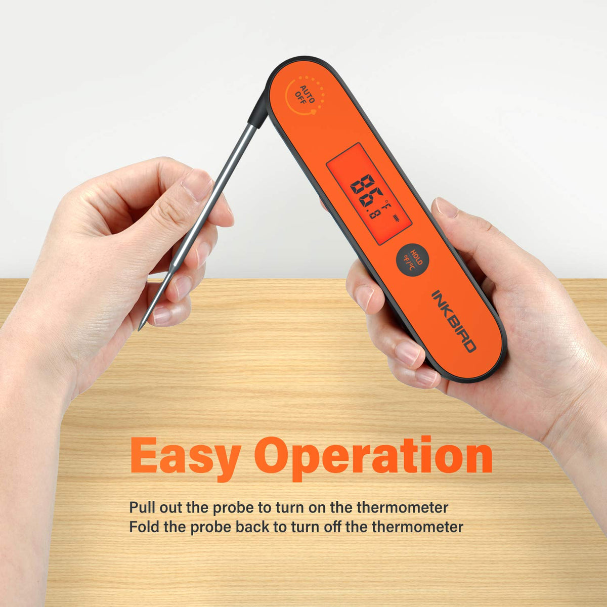 Compact storage of Inkbird IHT-1P after use