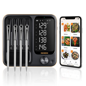 Inkbird INT-14-BW four probes for simultaneous multi-item cooking