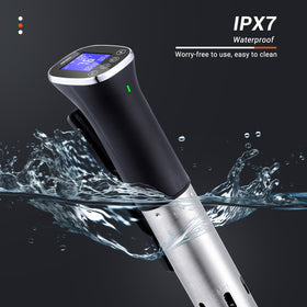 INKBIRD IPX7 waterproof sous vide cooker built for durability.