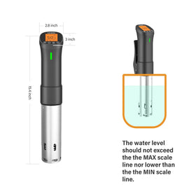 Inkbird ISV-200W app recipes offer guided cooking ideas.