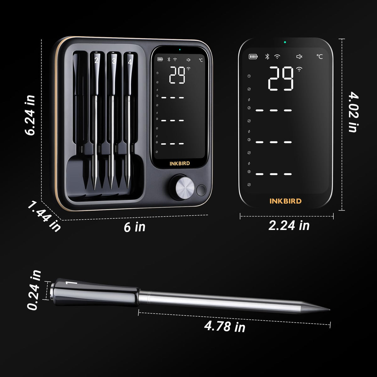 Inkbird non-phone connect mode for effortless operation without a phone