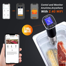 INKBIRD precise temperature control for reliable sous vide results.