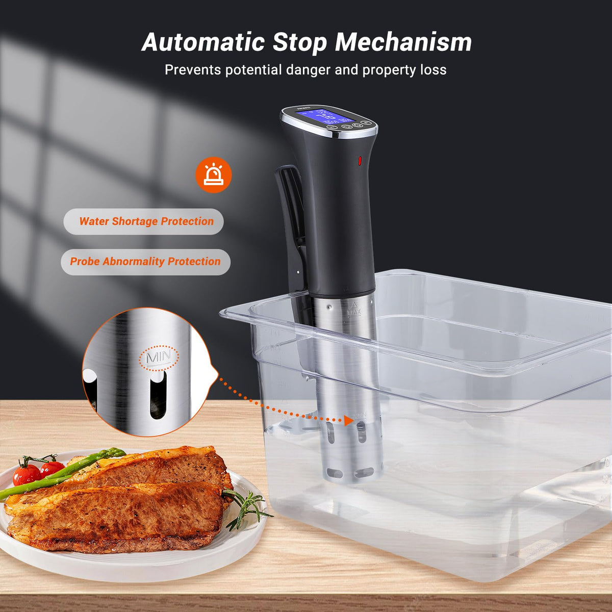INKBIRD stainless steel immersion cooker designed for everyday use.