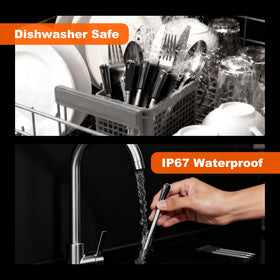 InkGrill IP67 waterproof design survives splashes and easy cleanup.
