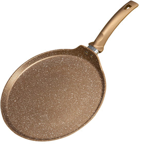 Innerwell 11-inch crepe pan with granite coating for easy nonstick cooking.