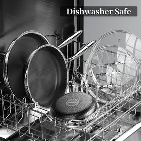 Dishwasher safe option with durable bottom resists yellowing after use