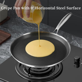 Innerwell honeycomb design promotes even heat distribution while cooking