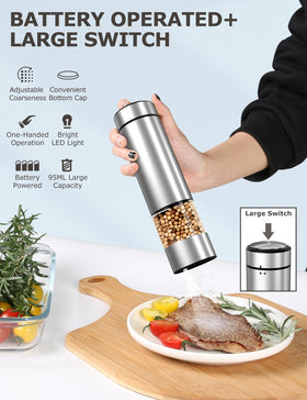 innhom stainless-steel casing close-up highlighting durable construction.