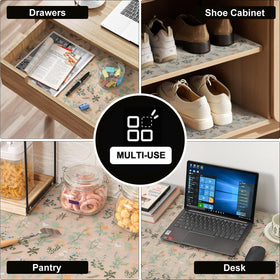 INNOLITES shelf liner pattern-detail adds elegant storage style