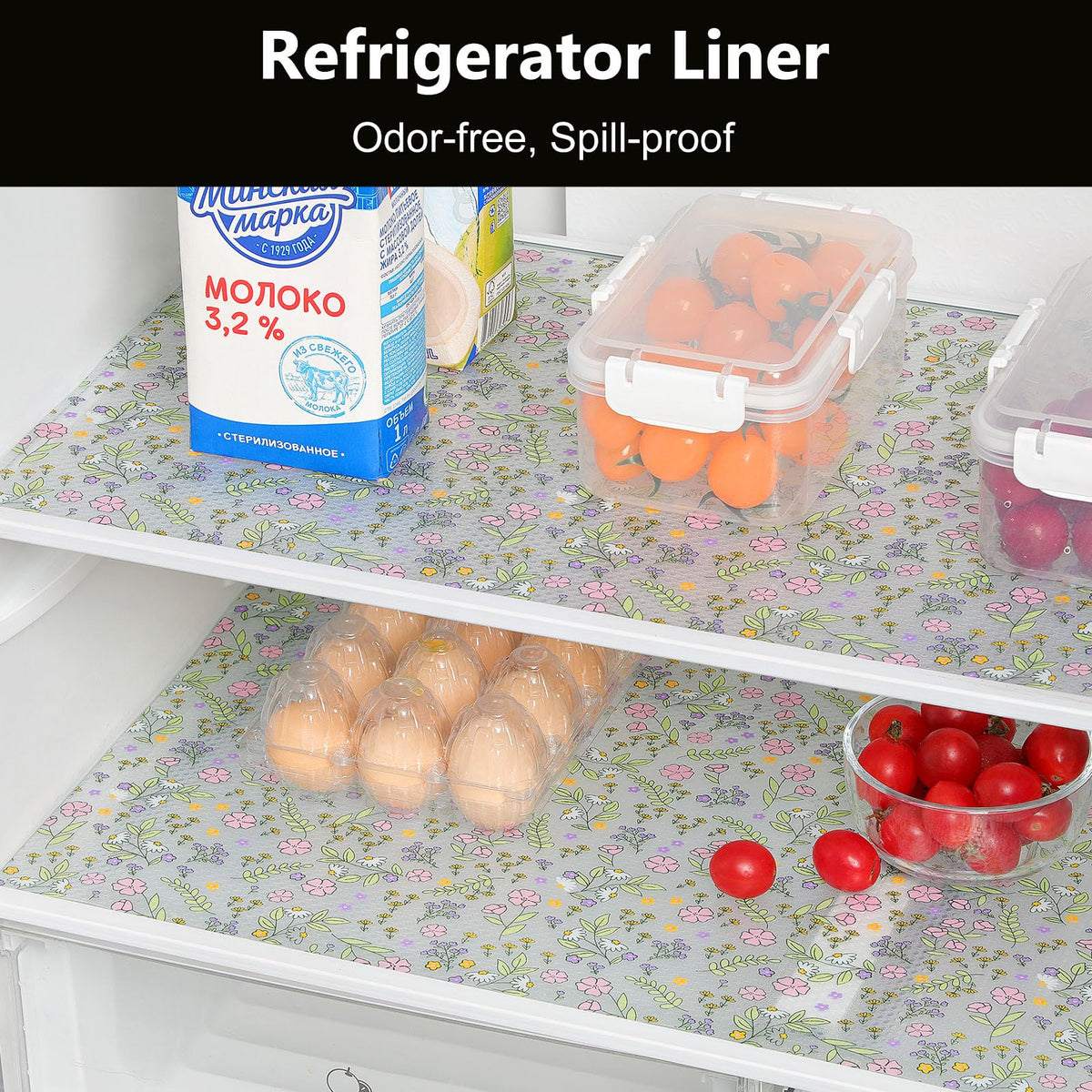 INNOLITES waterproof liner keeps interior surfaces dry and easy to wipe down.