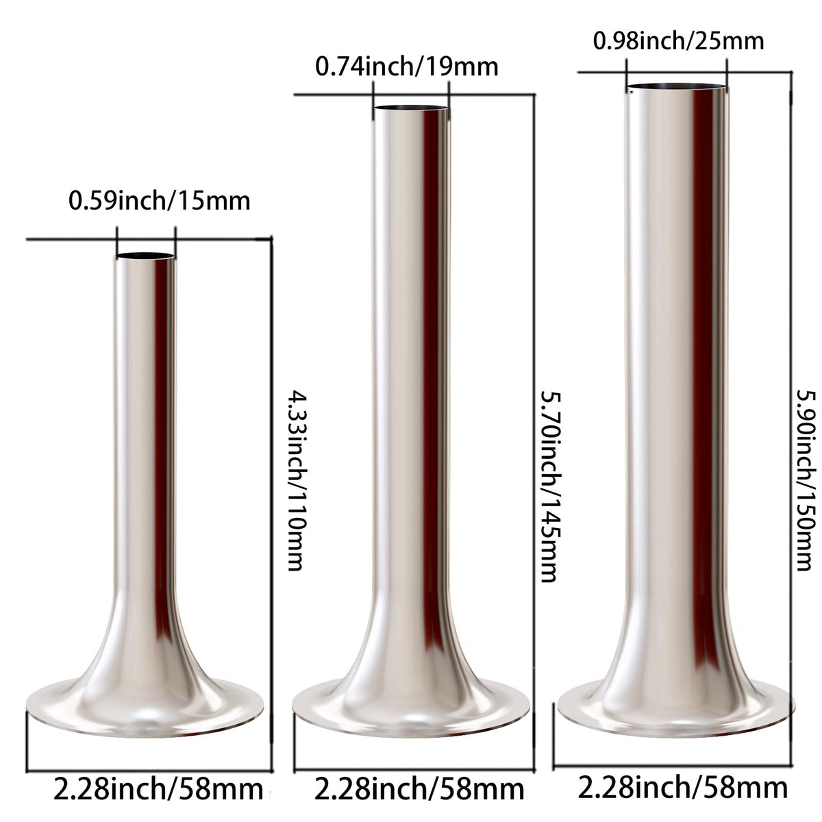 InnoMoon 15mm small tube ideal for breakfasts and delicate casings