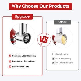 InnoMoon 3mm fine shredding blade for delicate textures