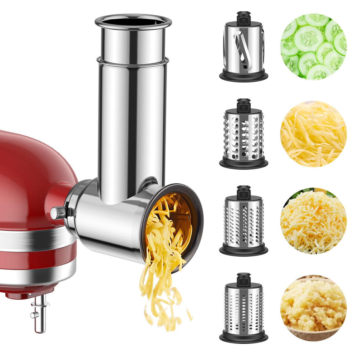 InnoMoon four-blade slicer kit for varied cuts and textures