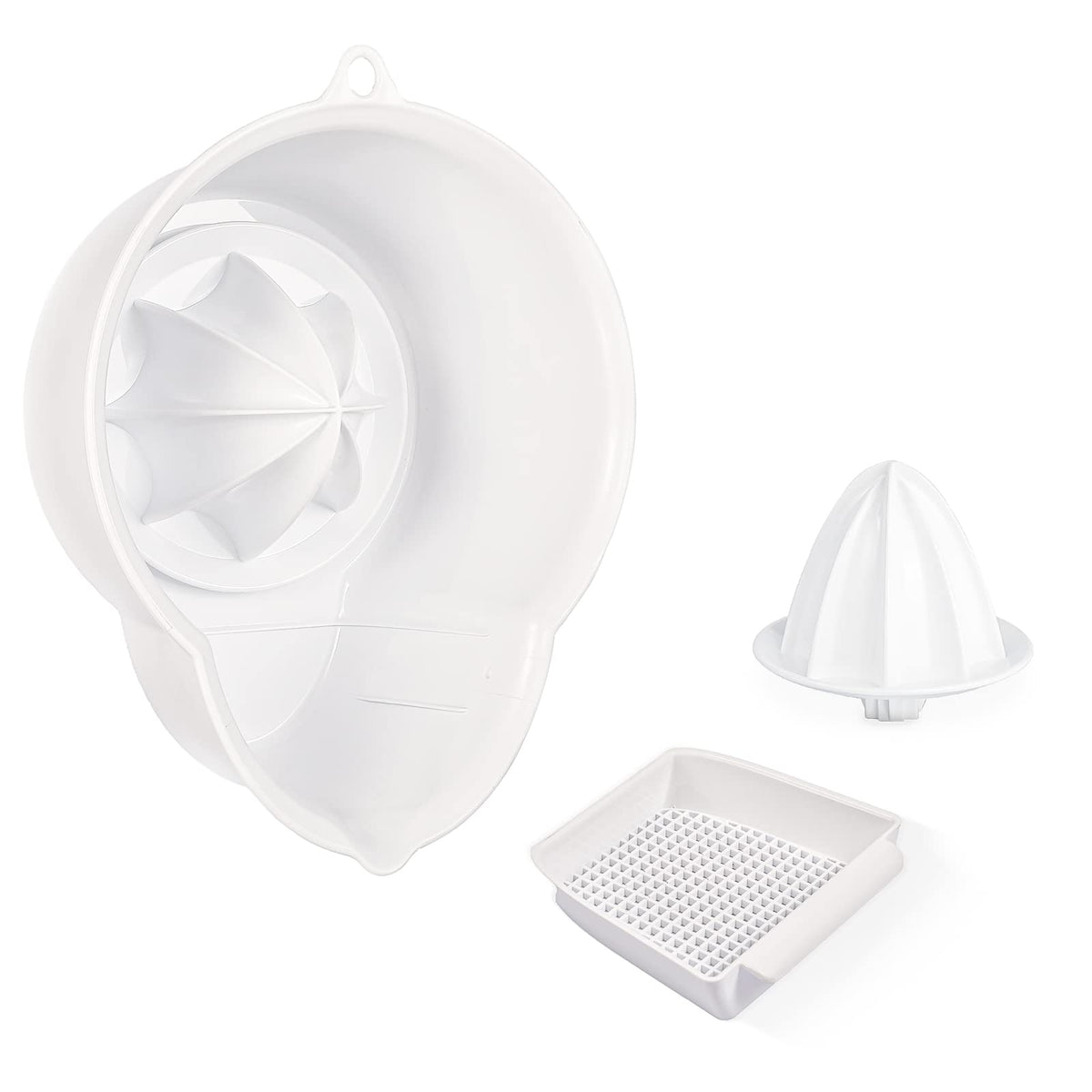 InnoMoon small citrus reamer ideal for lemons and limes with smooth flow.