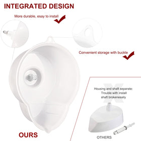 InnoMoon strainer basket catches seeds and pulp for cleaner juice.