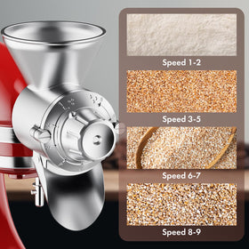 InnoMoon attachment handles dry grains like wheat and corn