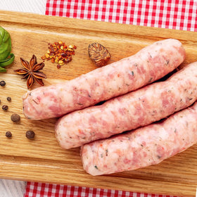 InnoMoon sausages with consistent texture using the tube set