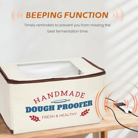 InnovifyHub viewing window to monitor proofing without lifting the lid
