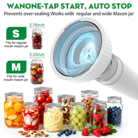 Innoworld 14 total lids set for jars and bottles.