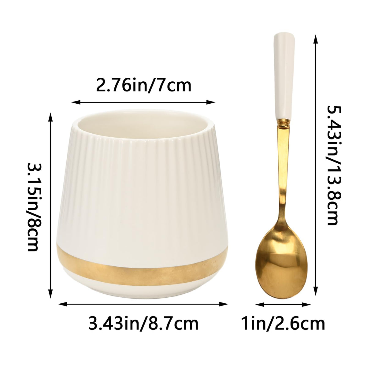 INPROPEXT spoons closeup showcases gold accents and durable stainless steel for daily use.