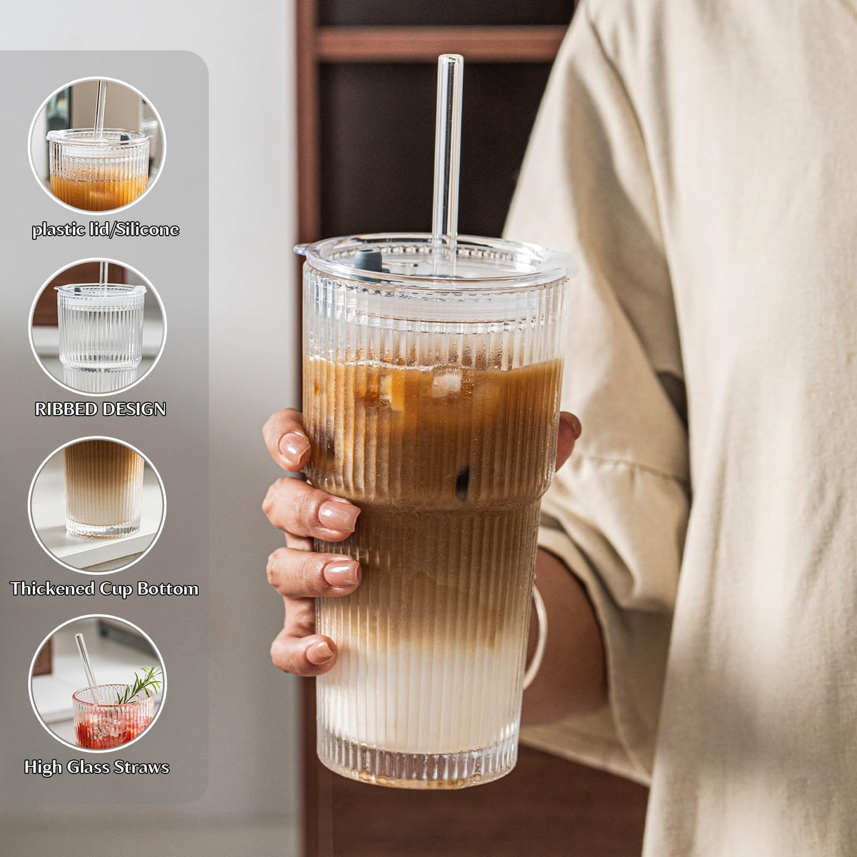 INSETLAN slim tumbler designed to fit most car cup holders