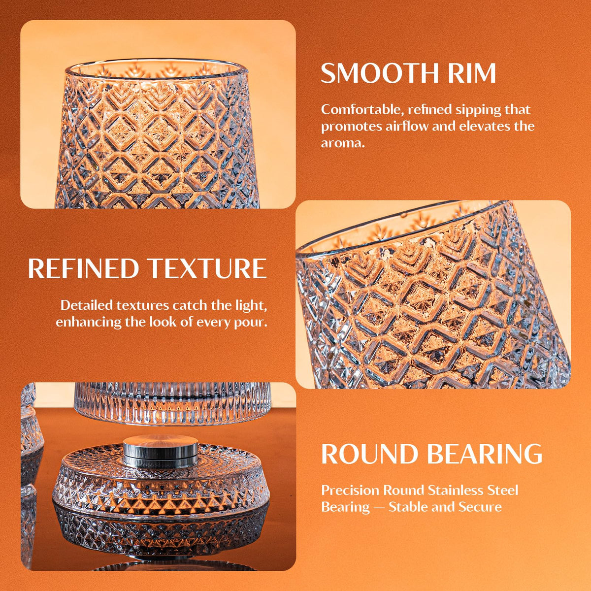 INSETLAN gift-ready whiskey glasses suit celebrations and special occasions.