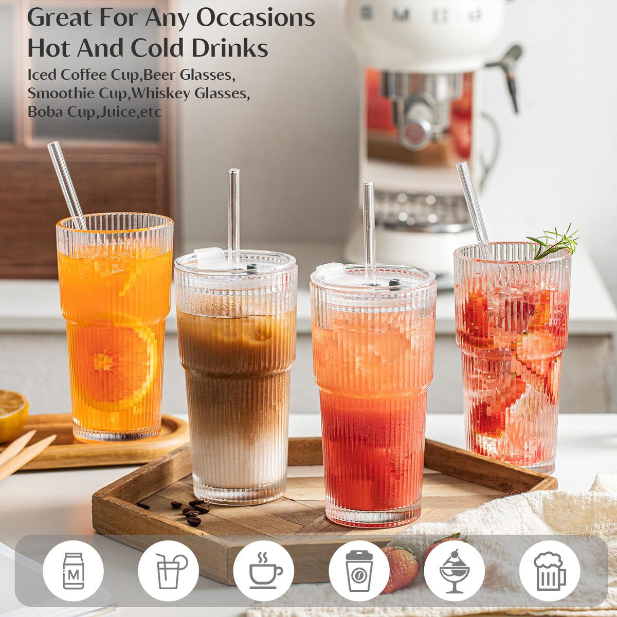 INSETLAN lead-free and BPA-free premium glass design