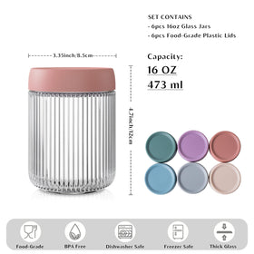 INSETLAN ribbed glass design adds elegance and secure grip for easy handling.