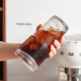 Wide-mouth INSETLAN tumbler designed for ice, fruit, and cold drinks.