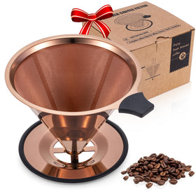 INSINTAR 2.0 upgraded pour-over dripper with wide bed for even extraction.