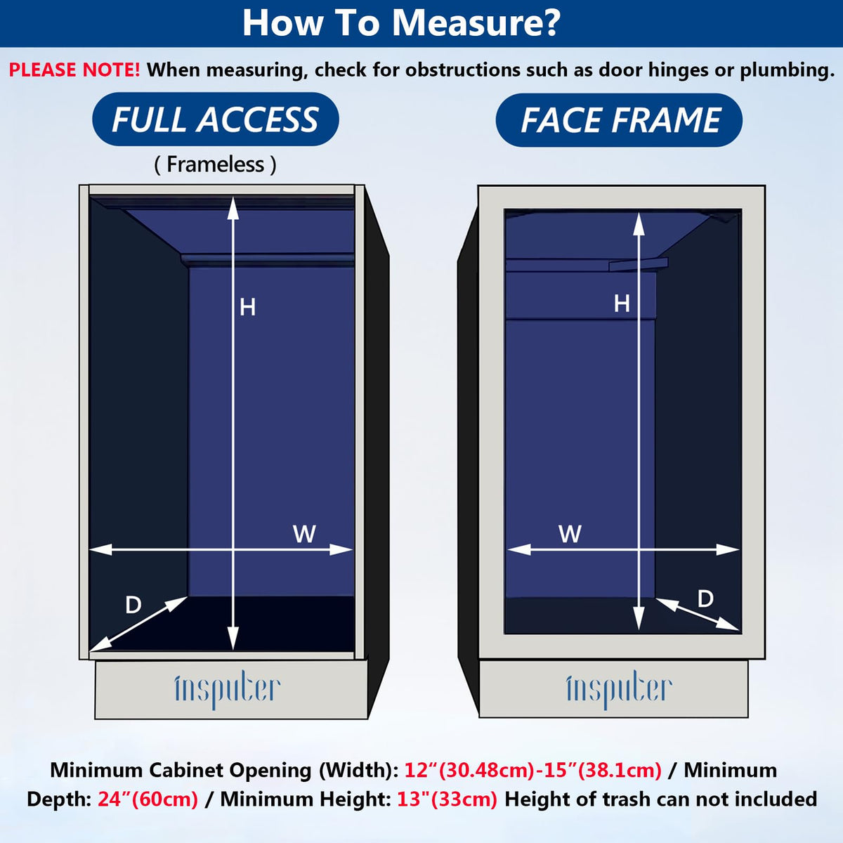 Heavy-duty under-sink trash cabinet pull-out system