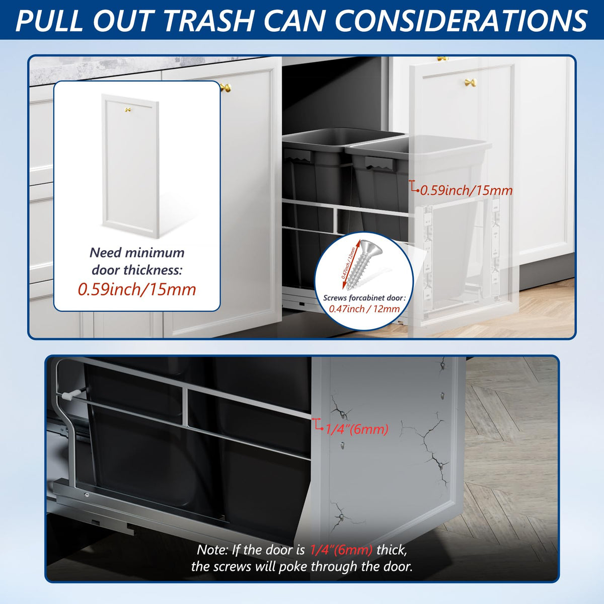 Insputer shelf measures 14.6W x 22.04D x 12H for cabinet planning.