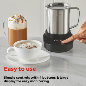 Instant MagicFroth whisperquiet operation keeps the kitchen calm