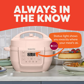 Yogurt function on Instant Pot Rio Mini enables homemade dairy.