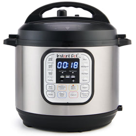 Instant Pot Duo 8-Quart lid with secure seal for safe steam release