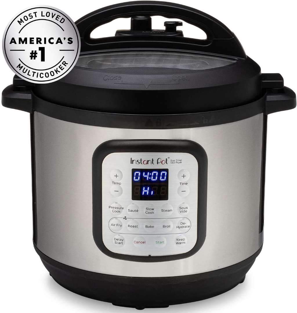 Instant Pot Duo Crisp 8QT dehydrator tray: snack-ready dehydration at home.
