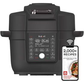 Instant Pot Duo Crisp Ultimate Lid enables quick mode switching for faster weeknight meals.