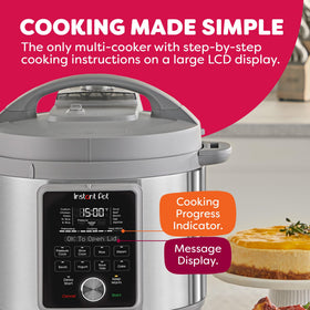 Instant Pot Duo Plus stainless steel inner pot for sautéing.