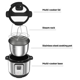 Instant Pot Duo Plus yogurt-maker function for creamy homemade yogurt.
