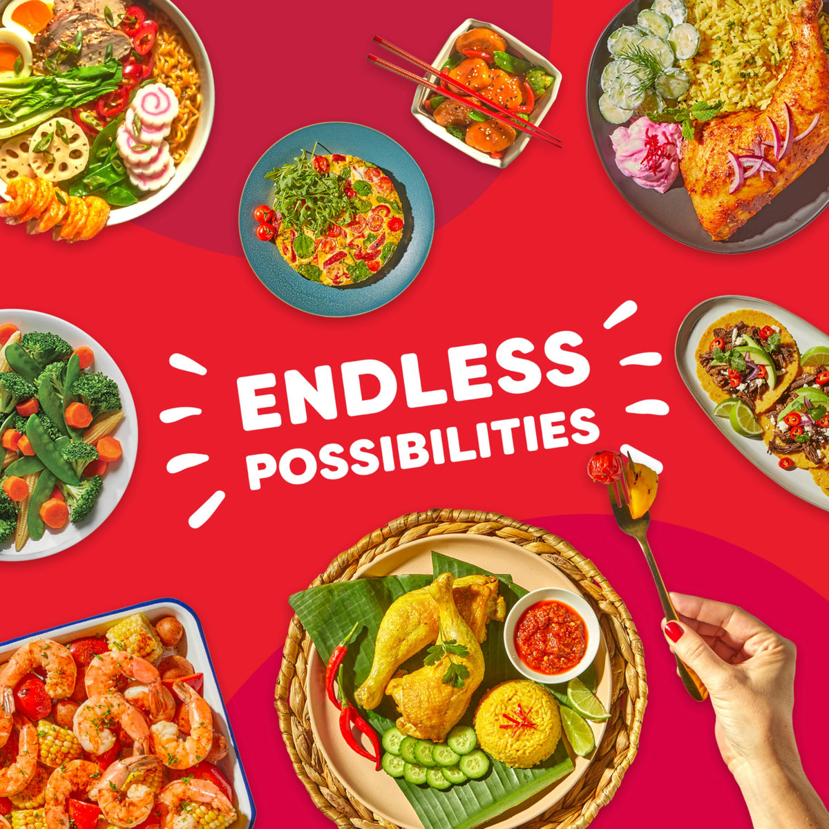 Instant Pot app access with 800+ recipes to inspire meals