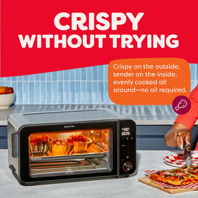 Instant Pot inside cooking chamber delivers consistent heat for even browning